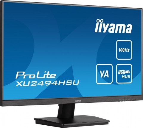 Monitor 23.8 cala ProLite XU2494HSU-B6 VA,FHD,HDMI,DP,100Hz,USBx2,SLIM