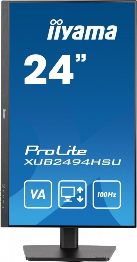 Monitor 23.8 cala XUB2494HSU-B6 VA,FHD,HDMI,DP,100Hz,2xUSB,HAS(150mm)