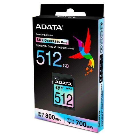 Karta pamięci SDXC 512GB SD Express 7.0 800/700MB/s