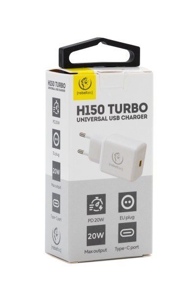 Ładowarka sieciowa USB-C H150 TURBO PD20W Ładowarka sieciowa USB-C H150 TURBO PD20W