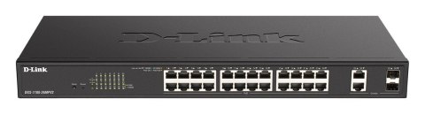 Przełącznik Smart DGS-1100-26MPV2 24GbE PoE+ Przełącznik Smart DGS-1100-26MPV2 24GbE PoE+