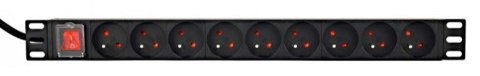 Listwa zasilająca rack PDU 9xFR 1U 16A FR 2m Listwa zasilająca rack PDU 9xFR 1U 16A FR 2m