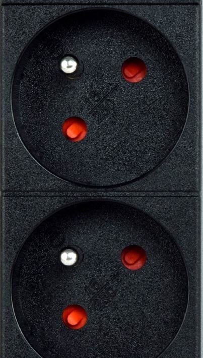 Listwa zasilająca rack PDU 9xFR 1U 16A FR 2m Listwa zasilająca rack PDU 9xFR 1U 16A FR 2m