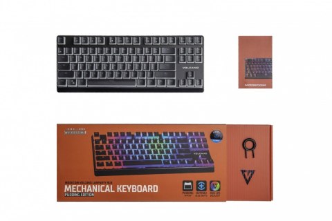 Klawiatura Volcano Lanparty Przewodowa Mechaniczna RGB Klawiatura Volcano Lanparty Przewodowa Mechaniczna RGB