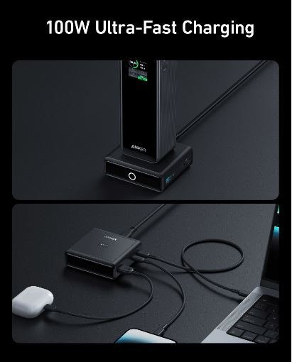 Baza ładująca Prime 100W czarna Baza ładująca Prime 100W czarna