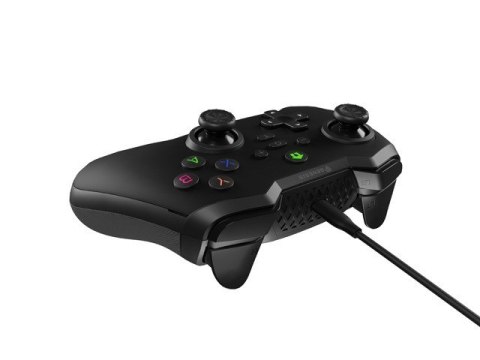 Gamepad Genesis Mangan 300 przewodowy do PC/Switch/Mobile Czarny Gamepad Genesis Mangan 300 przewodowy do PC/Switch/Mobile Czarny