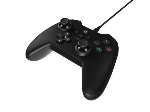 Gamepad Genesis Mangan 300 przewodowy do PC/Switch/Mobile Czarny Gamepad Genesis Mangan 300 przewodowy do PC/Switch/Mobile Czarny