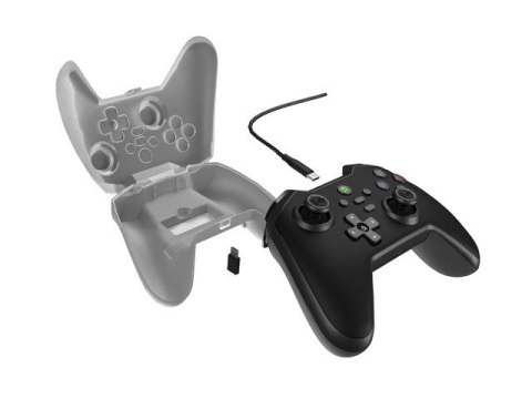 Gamepad Genesis Mangan 300 przewodowy do PC/Switch/Mobile Czarny Gamepad Genesis Mangan 300 przewodowy do PC/Switch/Mobile Czarny