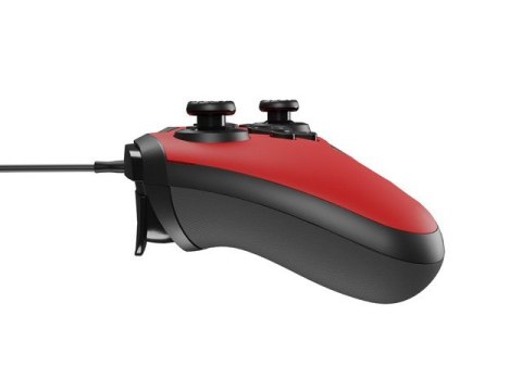 Gamepad Genesis Mangan 300 przewodowy do PC/Switch/Mobile Czerwony Gamepad Genesis Mangan 300 przewodowy do PC/Switch/Mobile Czerwony