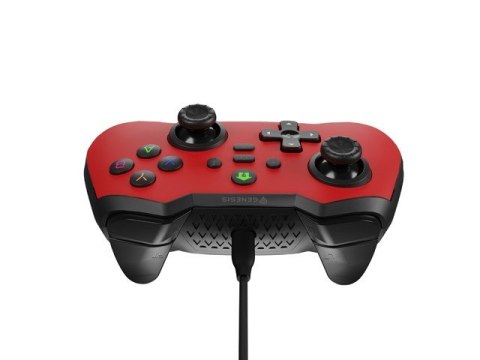 Gamepad Genesis Mangan 300 przewodowy do PC/Switch/Mobile Czerwony Gamepad Genesis Mangan 300 przewodowy do PC/Switch/Mobile Czerwony