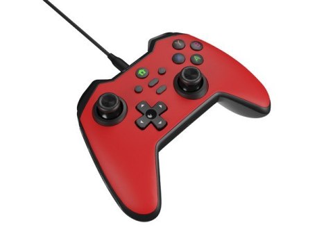 Gamepad Genesis Mangan 300 przewodowy do PC/Switch/Mobile Czerwony Gamepad Genesis Mangan 300 przewodowy do PC/Switch/Mobile Czerwony