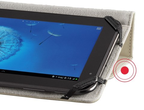 Hama Uniwersalne etui tablet 7' strap Beżowy Hama Uniwersalne etui tablet 7' strap Beżowy