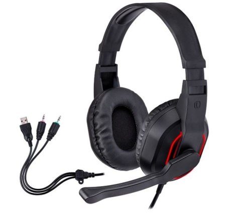 Słuchawki Gamezone Radian RGB FLOW Słuchawki Gamezone Radian RGB FLOW
