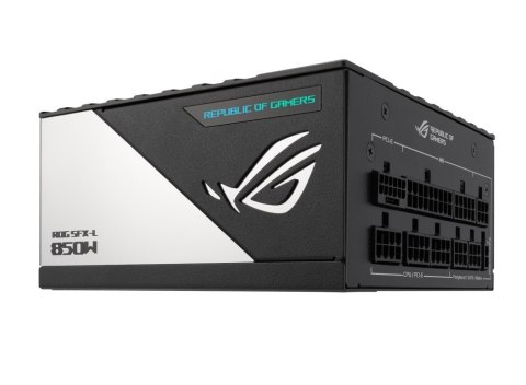 Zasilacz Rog Loki SFX-L 850W Platinum 80+ Aura ATX 3.0 czarny Zasilacz Rog Loki SFX-L 850W Platinum 80+ Aura ATX 3.0 czarny