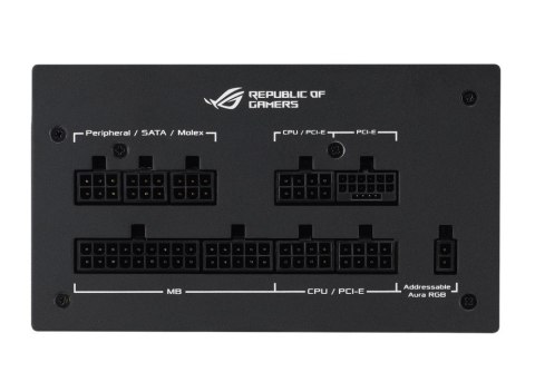 Zasilacz Rog Strix 850W Gold Aura ATX 3.0 Zasilacz Rog Strix 850W Gold Aura ATX 3.0