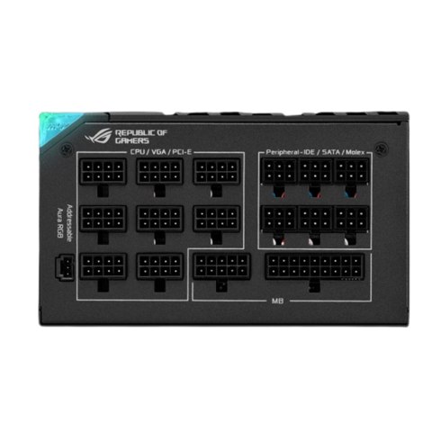 Zasilacz Rog Thor 1000W Platinum II OLED/Aura 80+ Zasilacz Rog Thor 1000W Platinum II OLED/Aura 80+