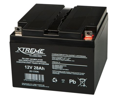 Akumulator żelowy 12V 28Ah XTREME