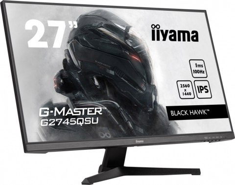 Monitor 27 cali G-Master G2745QSU-B1 IPS, QHD, 100Hz, 1ms, 2xUSB, 2x2W, FreeSync