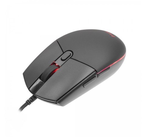 Mysz gamingowa przewodowa Nemesis C315 2400 DPI programowalne przyciski czarna Mysz gamingowa przewodowa Nemesis C315 2400 DPI programowalne przyciski czarna