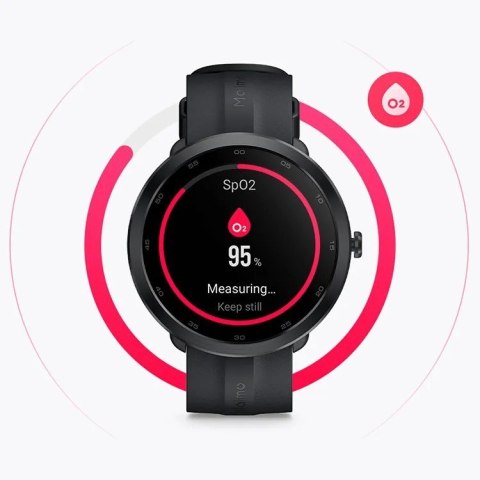 Smartwatch Watch R WT2001 Android iOS Czarny Smartwatch Watch R WT2001 Android iOS Czarny
