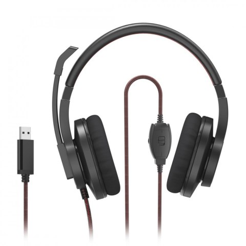 Słuchawki komputerowe HS-USB400 Słuchawki komputerowe HS-USB400