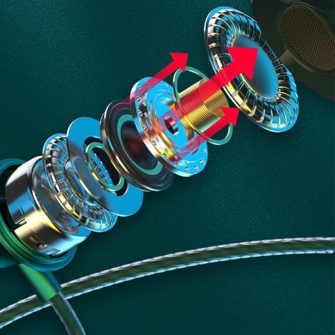 Słuchawki przewodowe HiFi jack 3,5 mm Tarnish Słuchawki przewodowe HiFi jack 3,5 mm Tarnish