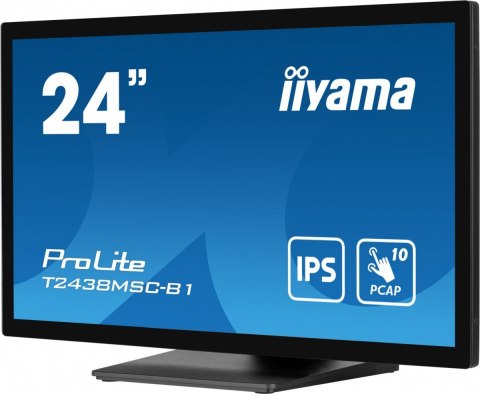 Monitor 24 cale T2438MSC-B1 IPS,FHD,DP,HDMI,2x2W,2xUSB,600(cd/m2), 10pkt.7H,IP1X(FRONT),PION/POZIOM