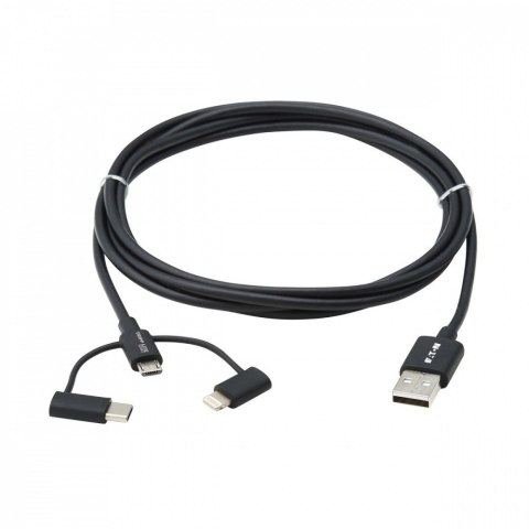 USB-A/Lightning USB Micro-B i USB-C 1.8m USB-A/Lightning USB Micro-B i USB-C 1.8m
