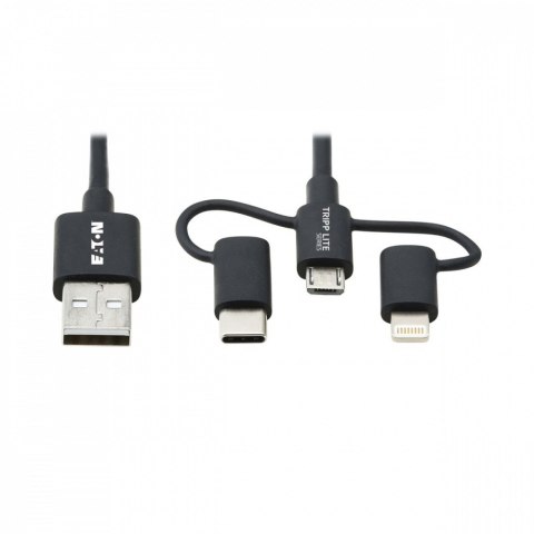 USB-A/Lightning USB Micro-B i USB-C 1.8m USB-A/Lightning USB Micro-B i USB-C 1.8m