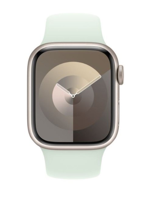 Pasek sportowy w kolorze pastelowej mięty do koperty 41 mm - rozmiar S/M