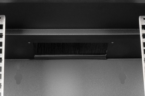 Szafa sieciowa wisząca 10 cali 12U, SOHO PRO 595 x 315 x 300 mm, nośność 60kg, drzwi szyba, niezłożona, Czarna Szafa sieciowa wisząca 10 cali 12U, SOHO PRO 595 x 315 x 300 mm, nośność 60kg, drzwi szyba, niezłożona, Czarna