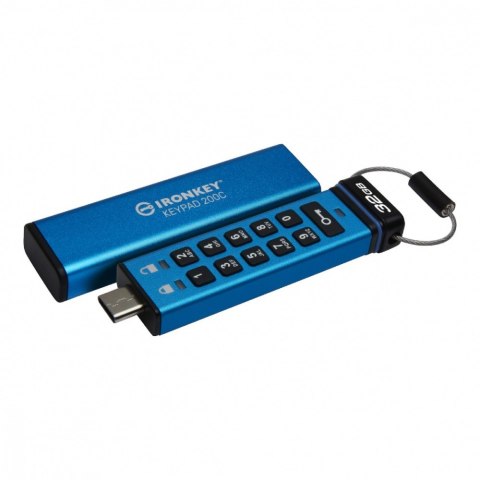 Pendrive 32GB IronKey Keypad 200C USB-C FIPS140-3 Lvl3 AES-256 Pendrive 32GB IronKey Keypad 200C USB-C FIPS140-3 Lvl3 AES-256