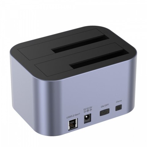 Stacja dokująca 2x SATA 2,5/ 3,5; CLONE; 5 Gbps Stacja dokująca 2x SATA 2,5/ 3,5; CLONE; 5 Gbps