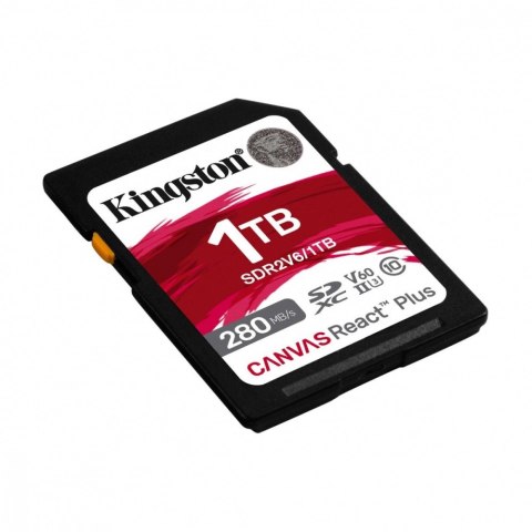 Karta SD 1TB React Plus 280/150 MB/s U3 V60 Karta SD 1TB React Plus 280/150 MB/s U3 V60