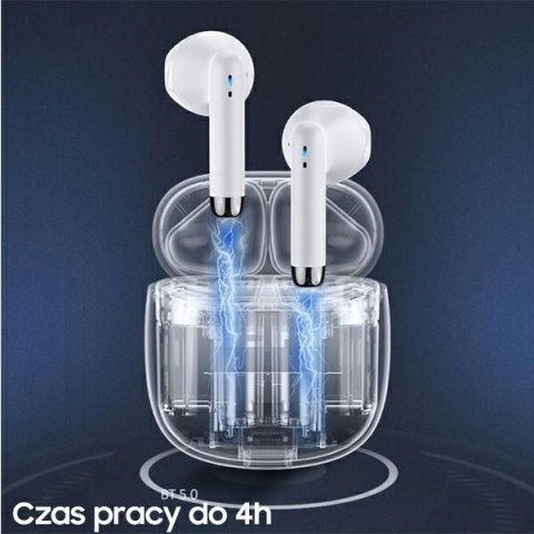 Słuchawki Bluetooth TWS 5.0 IA Series czarne BHUIA01 Słuchawki Bluetooth TWS 5.0 IA Series czarne BHUIA01