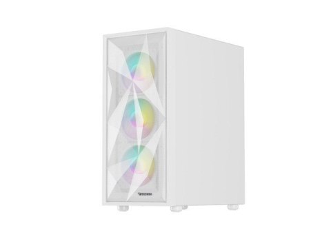 Obudowa Genesis Diaxid 605 ARGB MIDI TOWER USB-C Biała