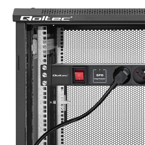 Listwa zasilająca PDU do RACK 19" | 1U | 16A | 6xFRENCH | 1.8m Listwa zasilająca PDU do RACK 19" | 1U | 16A | 6xFRENCH | 1.8m