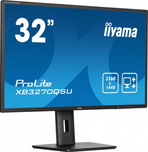 Monitor 32 cale XB3270QSU-B1 IPS,WQHD,HDMI,DP,100Hz,250cd,3ms,2x2W, 3xUSB(3.2),FlickerFree,VESA,HAS(150mm)