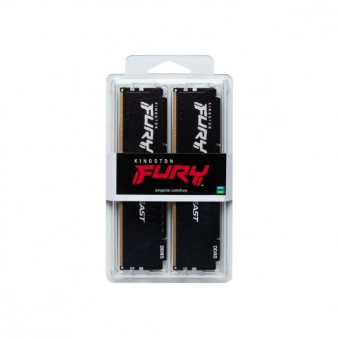 Pamięć DDR5 Fury Beast 64GB(2*32GB)/6400 CL32 XMP czarna