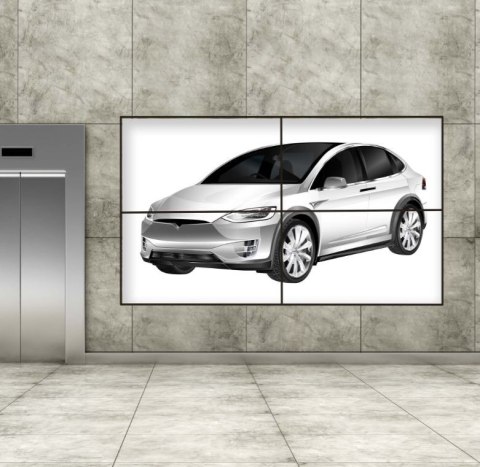 VWPOPS55-L Uchwyt videowall slim POP-OUT do monitorów 42-55 cali VESA 100x100 - 600x400 42 kg VWPOPS55-L Uchwyt videowall slim POP-OUT do monitorów 42-55 cali VESA 100x100 - 600x400 42 kg