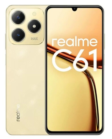 Smartfon realme C61 6/128GB Sparkle Gold RMX3930