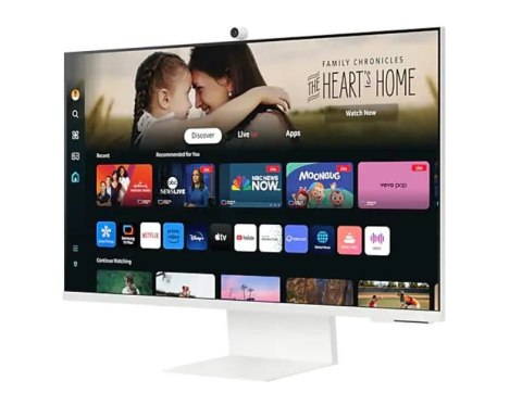 Monitor 32 cale SMART M80D VA 3840x2160 UHD 16:9 1xHDMI 1xUSB-C (65W) 2xUSB 2.0 4ms WiFi/BT HAS+PIV Webcam głośniki płaski biały Monitor 32 cale SMART M80D VA 3840x2160 UHD 16:9 1xHDMI 1xUSB-C (65W) 2xUSB 2.0 4ms WiFi/BT HAS+PIV Webcam głośniki płaski biały