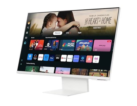 Monitor 32 cale SMART M80D VA 3840x2160 UHD 16:9 1xHDMI 1xUSB-C (65W) 2xUSB 2.0 4ms WiFi/BT HAS+PIV Webcam głośniki płaski biały Monitor 32 cale SMART M80D VA 3840x2160 UHD 16:9 1xHDMI 1xUSB-C (65W) 2xUSB 2.0 4ms WiFi/BT HAS+PIV Webcam głośniki płaski biały