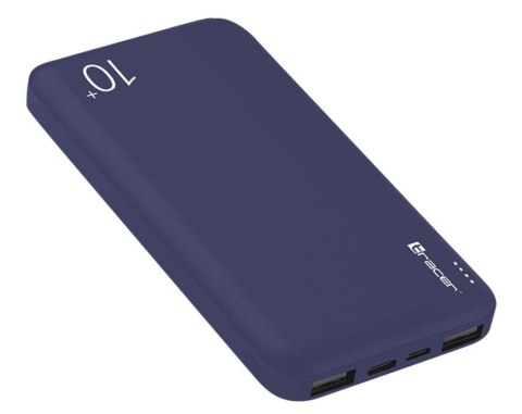 Powerbank WALKER BL 10000mAh 2A niebieski Powerbank WALKER BL 10000mAh 2A niebieski