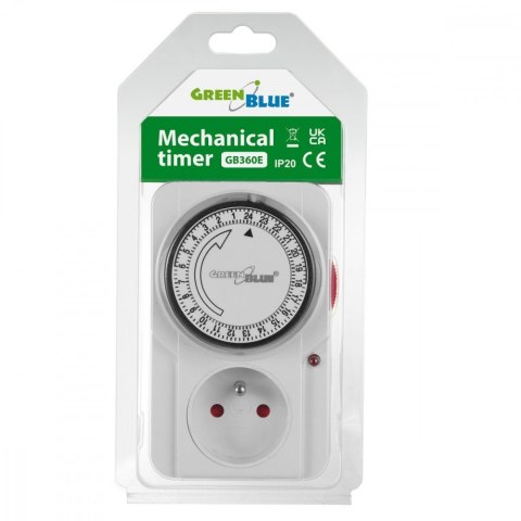Włącznik czasowy timer mechaniczny GB360 E Włącznik czasowy timer mechaniczny GB360 E