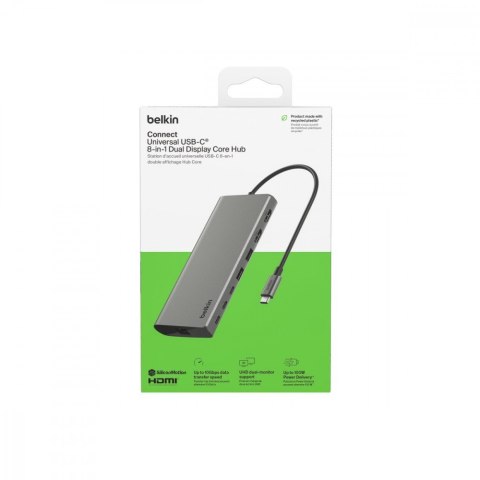 Hub USB-C 8w1 dual display Hub USB-C 8w1 dual display