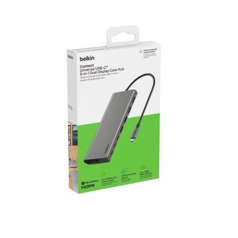 Hub USB-C 8w1 dual display Hub USB-C 8w1 dual display