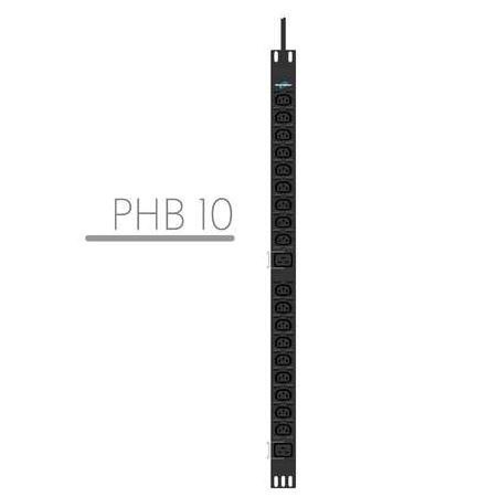 Listwa zasilająca rack pdu 19" 16a 18x iec c13 2x iec c19 3m IEC 309 pionowa czarna Listwa zasilająca rack pdu 19" 16a 18x iec c13 2x iec c19 3m IEC 309 pionowa czarna