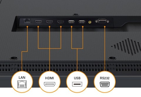 Monitor 65 cali NSD-6503 AN9 UHD VA 500cd/m2 4000:1 Monitor 65 cali NSD-6503 AN9 UHD VA 500cd/m2 4000:1
