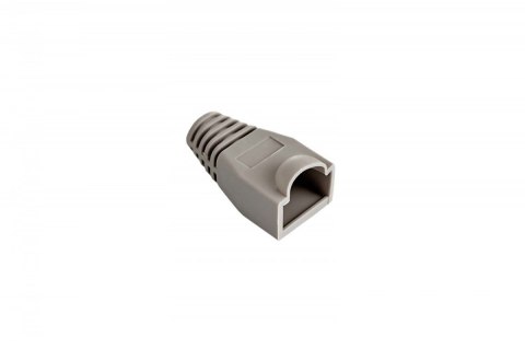 Osłonka na wtyk RJ45, opakowanie 100 szt. Szara Osłonka na wtyk RJ45, opakowanie 100 szt. Szara